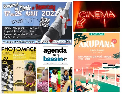 Des infos, des sorties, ciné sur le Bassin…