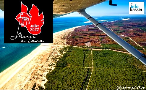 La Teste : Vidéo aérienne de la zone sinistrée. Des dégâts considérables….