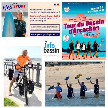 Des femmes, des hommes et des défis sportifs sur le Bassin…