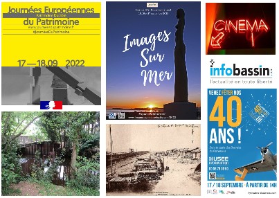 Ce WE : Festival Images sur mer, Journées du patrimoine et autres sorties