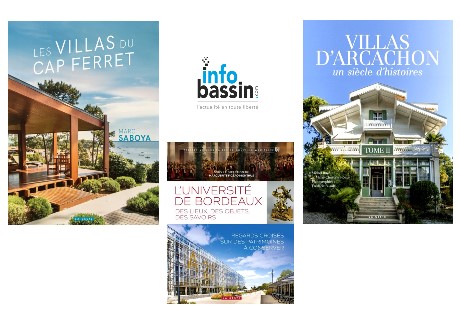 Des livres sur les villas du Bassin et sur l&rsquo;Université de Bordeaux