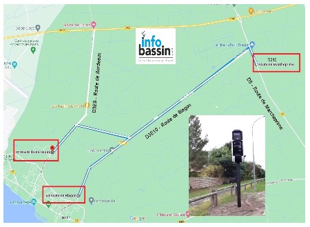 Sur la route : 5 nouveaux radars à Lanton et 4 bientôt à Mios…