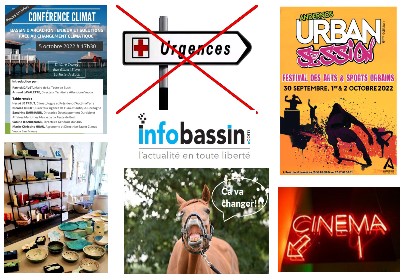 Des infos, des sorties, du ciné sur le Bassin!