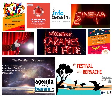 Des infos, des sorties, et du ciné sur le Bassin!