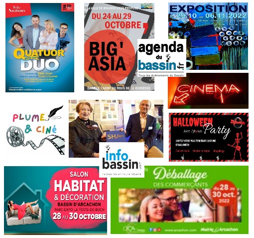 Des infos, des sorties, du ciné sur le Bassin!
