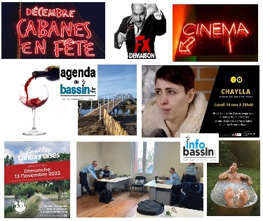 Des infos, des sorties, du ciné ce WE!