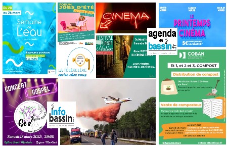 Des infos et des sorties ce WE sur le Bassin…