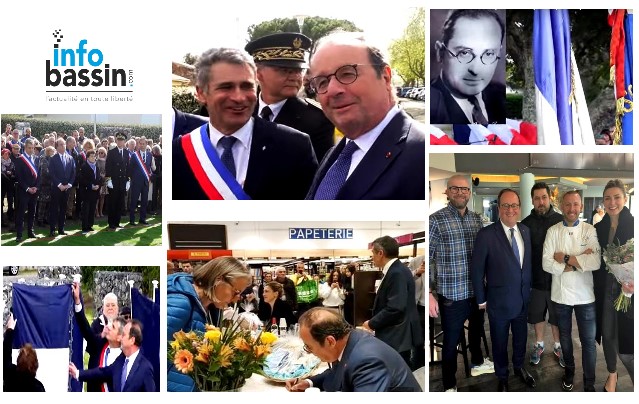 Quand F. Hollande vient en mission(s) sur le Bassin d&rsquo;Arcachon…