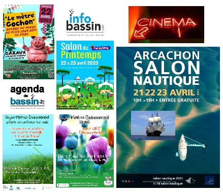 Des infos utiles ou drôles, et des sorties pour ce WE (et plus…)
