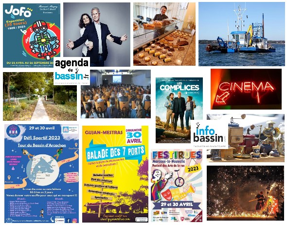 Infos de la semaine, et sorties sur le Bassin (et ailleurs…)