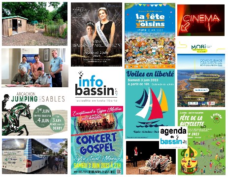 Infos de la semaine et les sorties ce week-end…