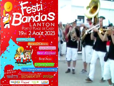 Festi Bandas! Soirée ripaillo-musicale, le 2/08