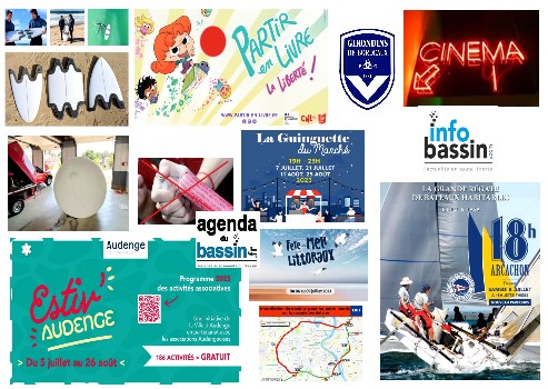 Infos d&rsquo;ici, et les sorties du WE sur le Bassin!