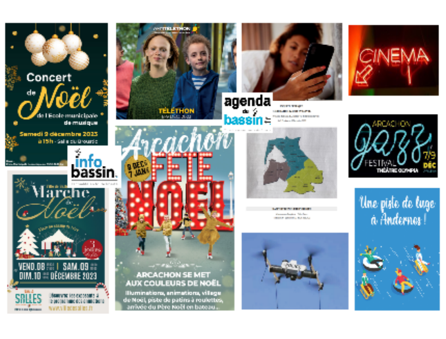 Infos, sorties et films cette semaine sur le Bassin!