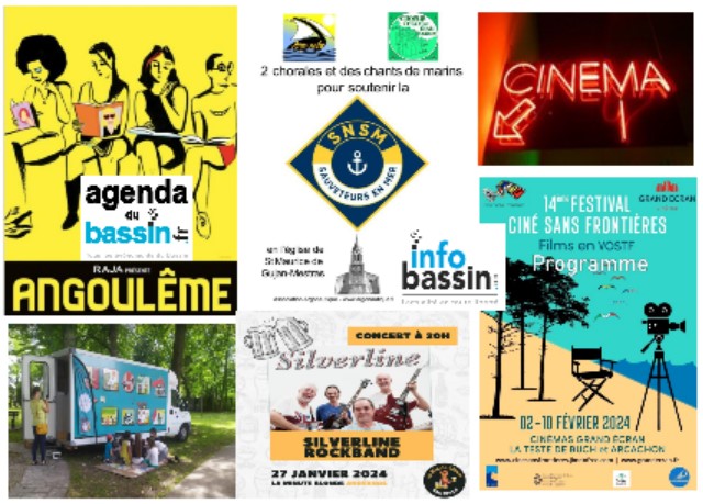 Les sorties et les films du WE sur le Bassin d&rsquo;Arcachon…