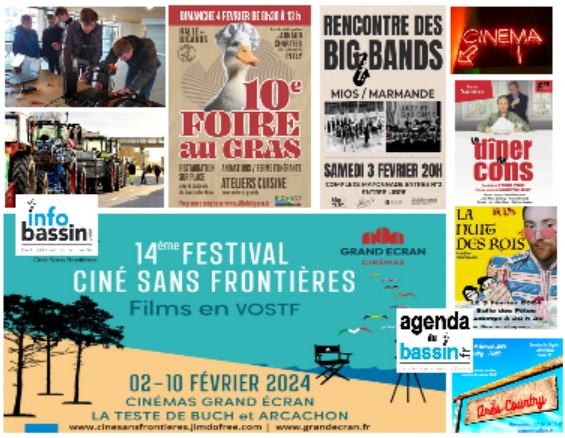 Infos d&rsquo;ici, les sorties et films cette semaine!