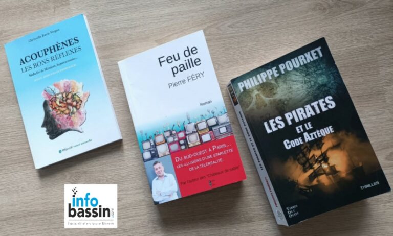 Des livres: deux romans et un guide santé…