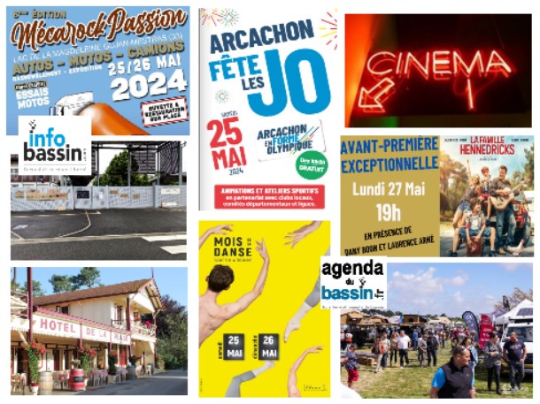 Actu de la semaine, sorties, films ce WE sur le Bassin d&rsquo;Arcachon