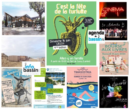 Des infos et les sorties sur le Bassin, ce WE!