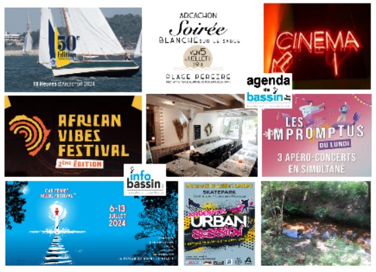 Infos et sorties (nombreuses) sur le Bassin d&rsquo;Arcachon ce WE!