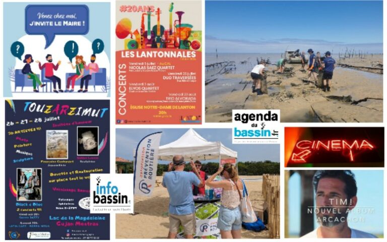 Actu, sorties sur le Bassin d&rsquo;Arcachon, ce WE!