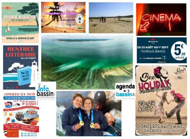 Actu et sorties sur le Bassin d&rsquo;Arcachon ce WE