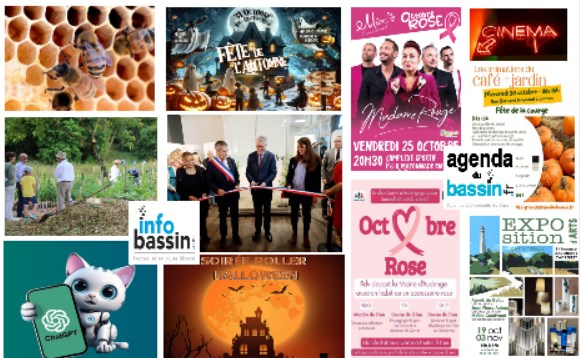 Actu et sorties cette semaine sur le Bassin!