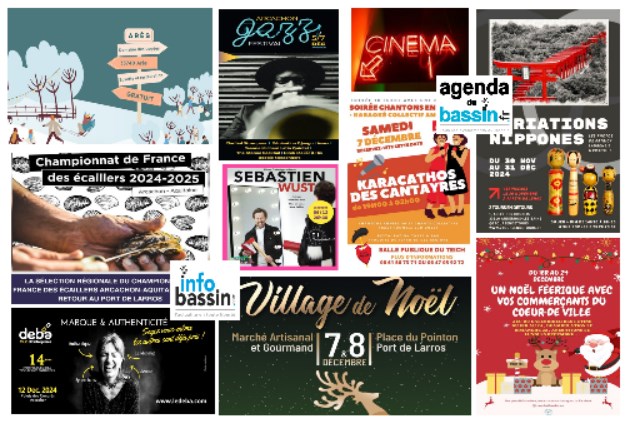 Actu, sorties et films cette semaine sur le Bassin!