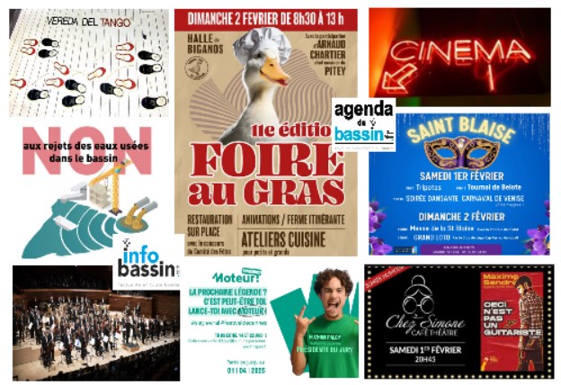 Actu, sorties et films sur le Bassin d&rsquo;Arcachon, pour ce WE!