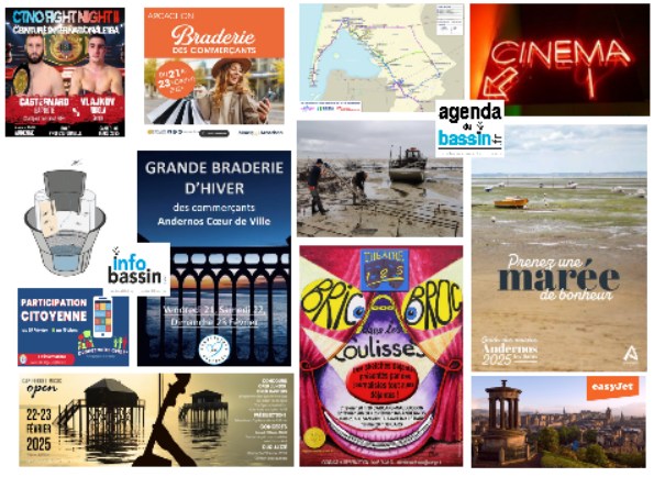 Actu, sorties, et ciné sur le Bassin cette semaine!