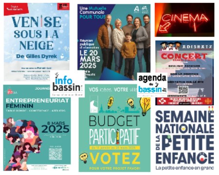 L&rsquo;Actu, les sorties, les films sur le Bassin ce WE !