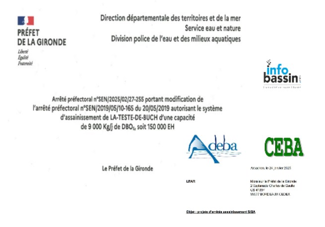 Bassin: Revirement du Préfet sur le droit de polluer!