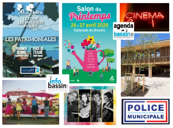 Infos, sorties, films cette semaine sur le Bassin