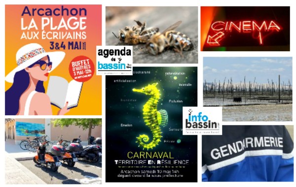 Actu, et sorties, sur le Bassin ce (long) WE!