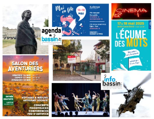 Actu, films, sorties sur le Bassin cette semaine!