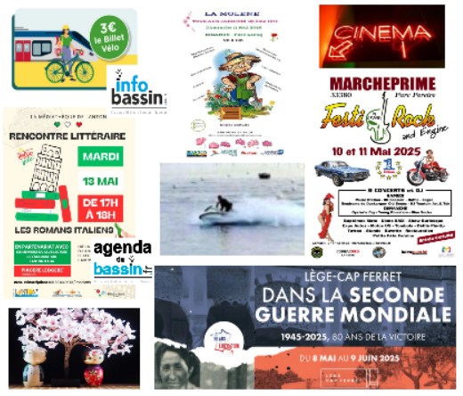 Actu, sorties et films, sur le Bassin cette semaine!