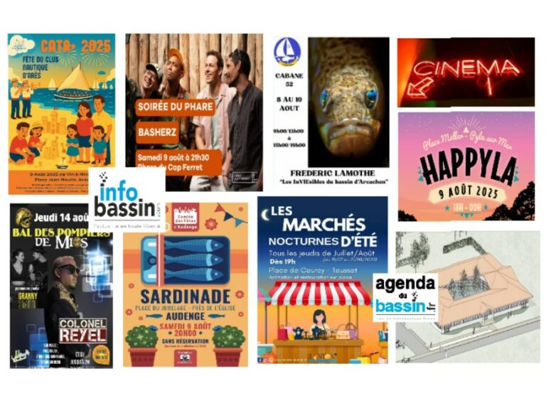 Actu, sorties, films, ce WE sur le Bassin!
