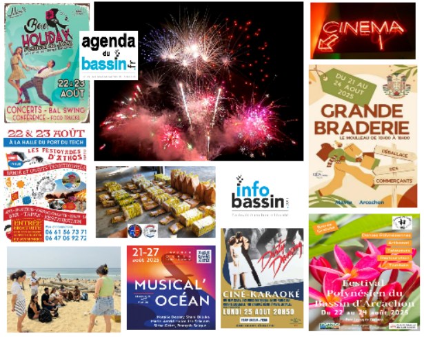 Feux d&rsquo;artifice, actu, sorties cette semaine!