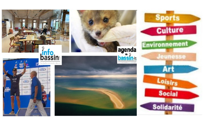 Infos, villages des assos, et sorties sur le Bassin!