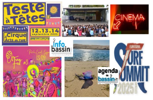 Actu et sorties sur le Bassin cette semaine!
