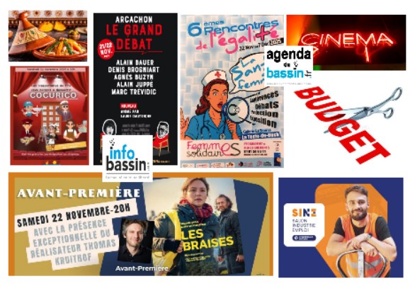 Infos, sorties sur le Bassin ce 21/11/25…