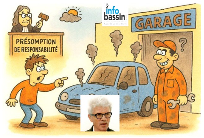 SOS Avocat: Le garagiste est responsable de sa réparation…