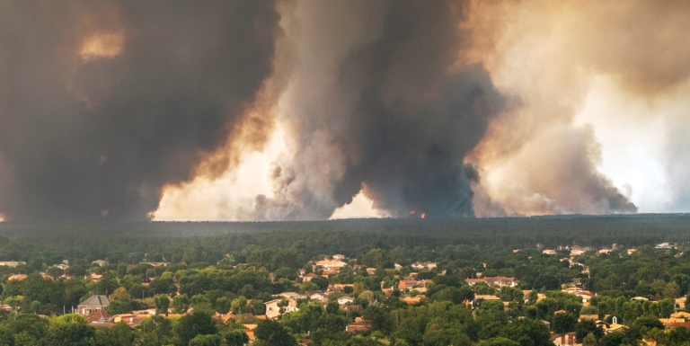 FEU Saumos: Toutes les communes du Nord Bassin évacuées !