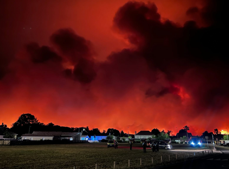 Infos: Le feu frappe au nord du Bassin…