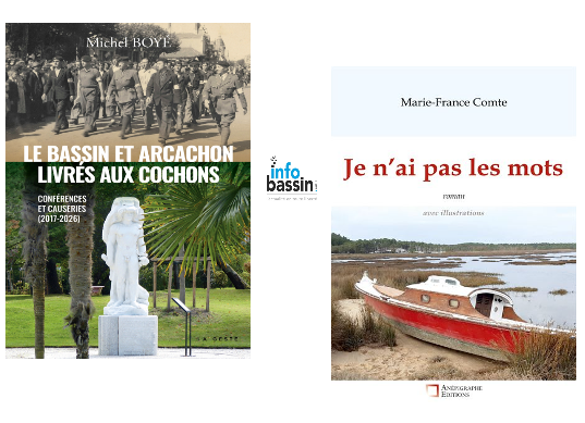 Des livres pour les vacances… sur le Bassin!