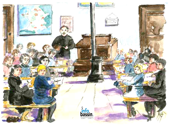 Histoire du Bassin : Mixité à l&rsquo;école d&rsquo;Arcachon…